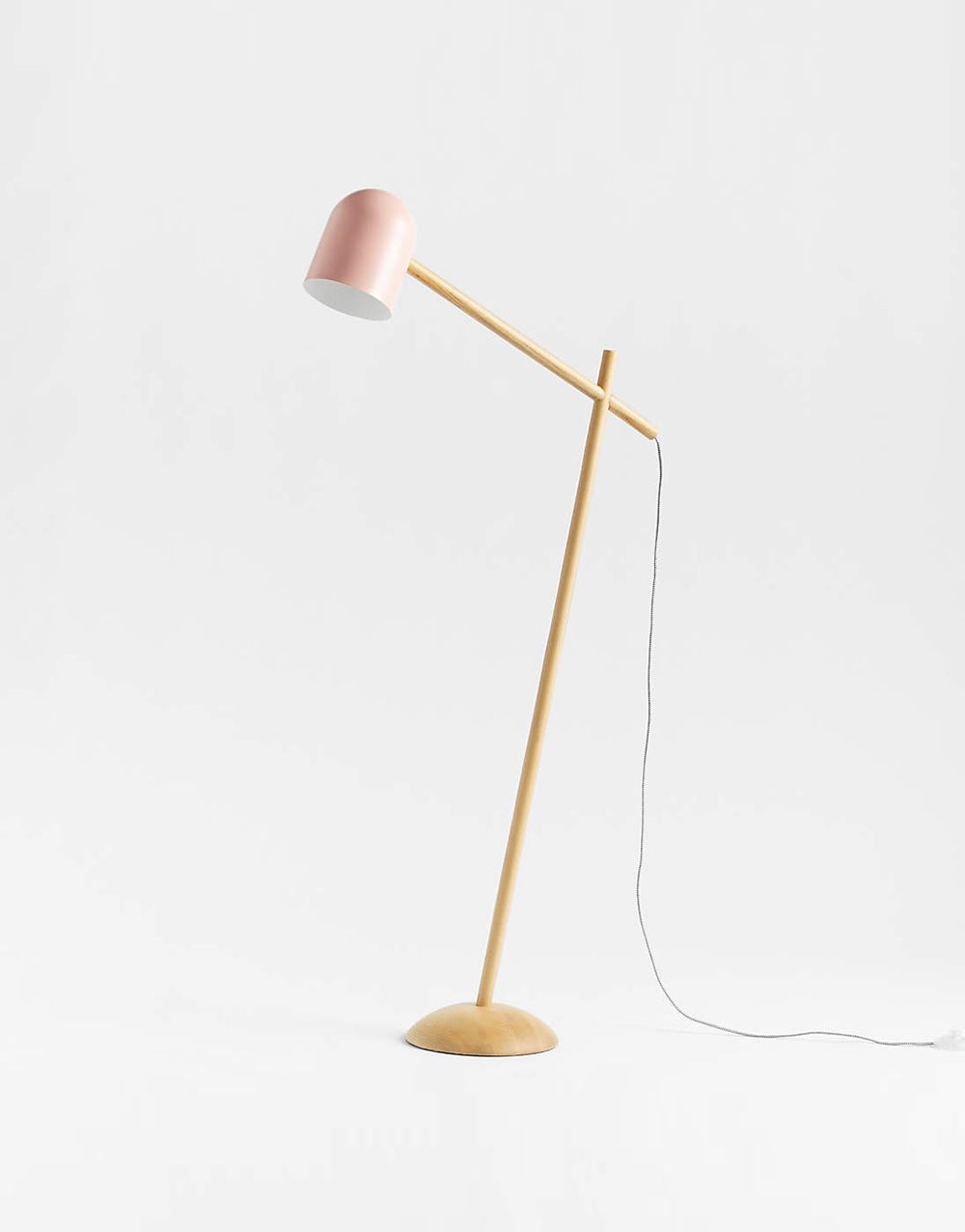 Floor Lamp With Polyester Shade - 画像 (3)