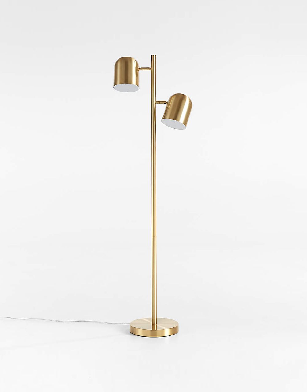 Floor Lamp With Polyester Shade - 画像 (2)
