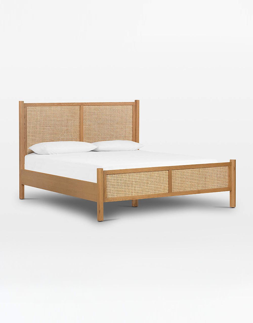 Teak Double Bed With Headboard - 画像 (2)